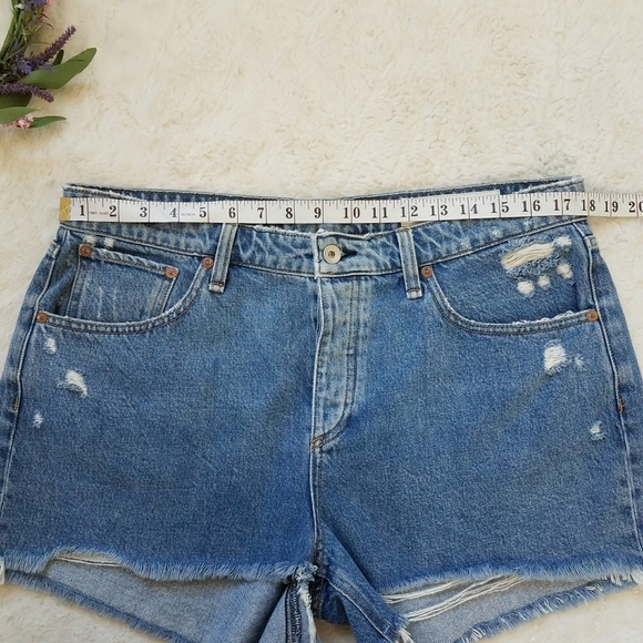 Rag & Bone Dre Low-Rise Denim Shorts - Picture 3 of 10